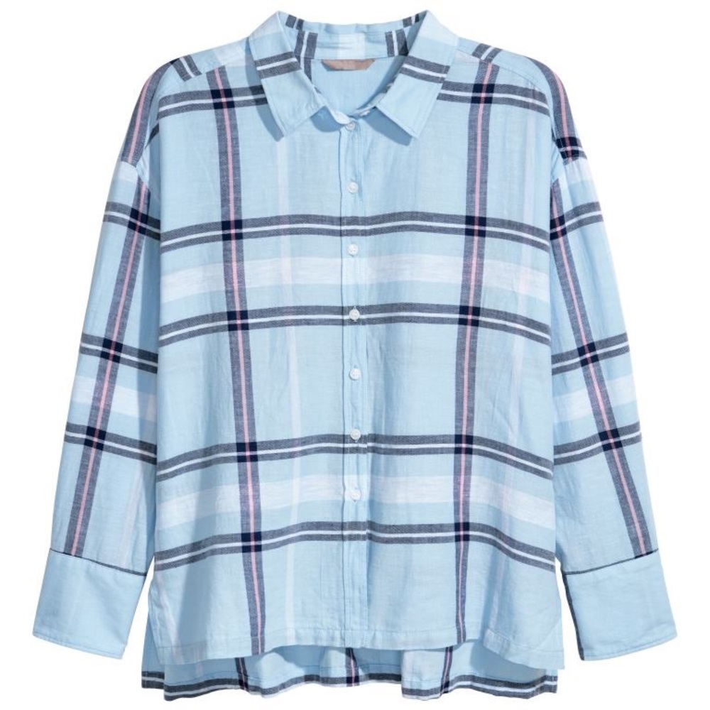 Blue and Pink Flannel